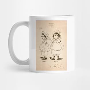 Raggedy Ann Doll Patent. Real Annabelle haunted or possessed doll - S Mug